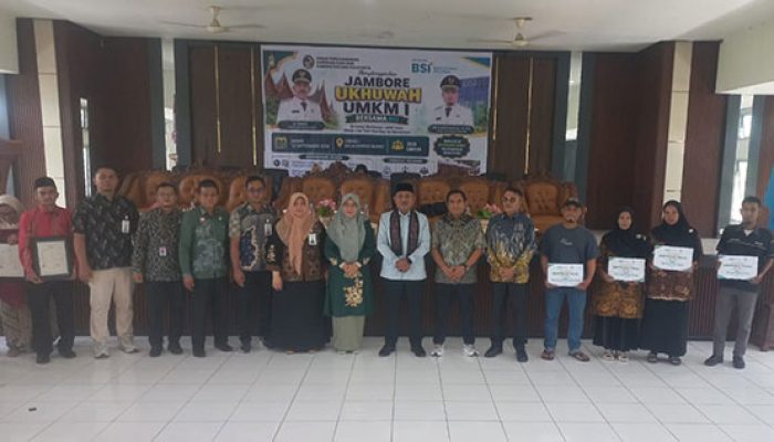 Dinas Perdagangan, Koperasi dan UMKM Limapuluh Kota Adakan Jambore Ukhuwah UMKM
