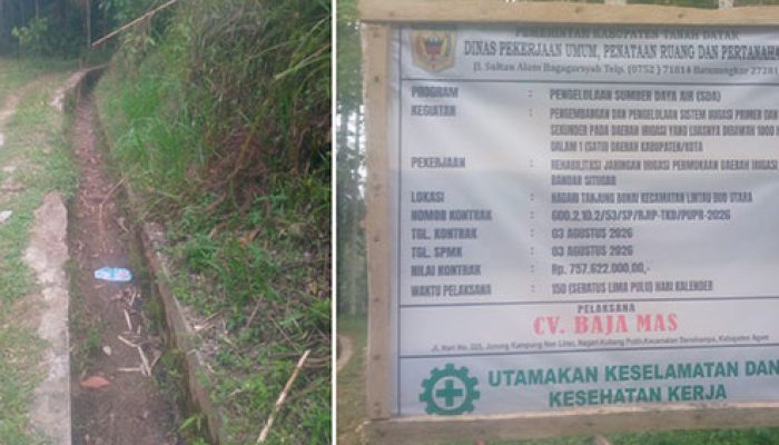 Pengerjaan Proyek Bandar Situgar Timbulkan Masalah Baru, Lahan Petani Butuh Air Terancam Gagal Panen