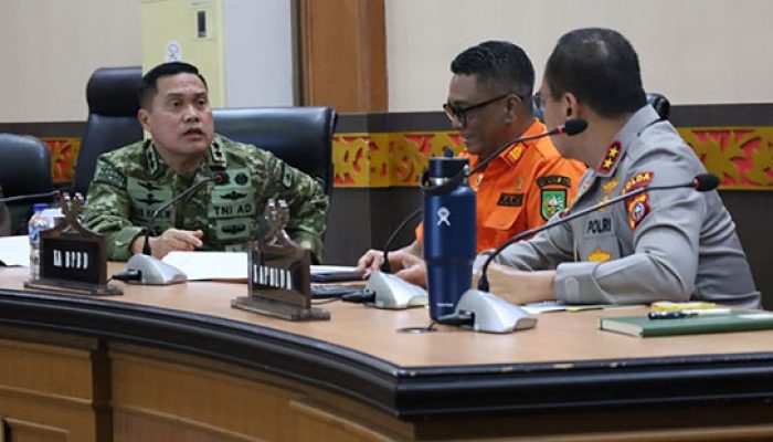 Kodam XIX/Tuanku Tambusai Bersama Forkopimda Riau Matangkan Langkah Cepat Hadapi Karhutla