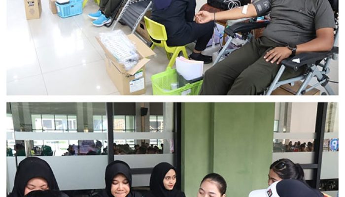 Bakti Sosial Kesehatan Kodam XIX/Tuanku Tambusai Hadirkan Donor Darah dan Pengobatan Gratis untuk Masyarakat