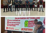 Polres Kuansing Gelar Bhakti Kesehatan Donor Darah dan Bagikan Sembako dalam Rangka HUT Dubalang