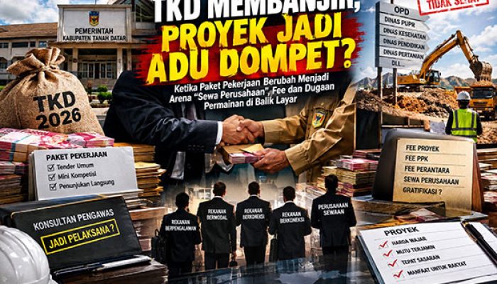 TKD Membanjir, Proyek Jadi Adu Dompet?