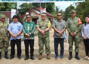 Tim Wasev Didampingi Dansatgas dan Forkopimda Tinjau Posko TMMD ke-130 Kodim 0319/Mentawai
