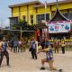 Pertandingan Voli Eksektif Sambut HUT RI, Pemkab 2-0 Forkopimda