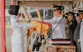 Upacara Hari Kemerdekaan Solsel, Paskibraka Bentuk Formasi 81