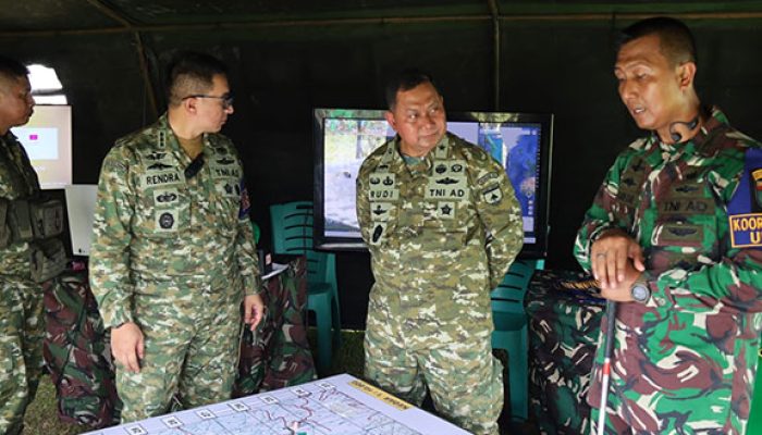 Kasdam XIX/Tuanku Tambusai Tinjau Latihan Yonif 132/BS, Pastikan Kesiapan Prajurit Hadapi Penugasan