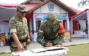 Bupati Rinto Wardana Resmi Buka TMMD ke-130 di Mentawai