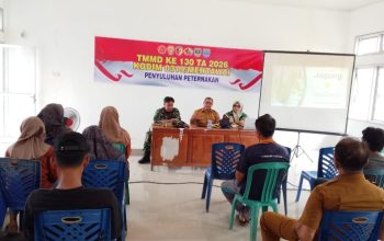 Satgas TMMD ke-130 Kodim 0319/Mentawai Gelar Penyuluhan Pertanian dan Perikanan