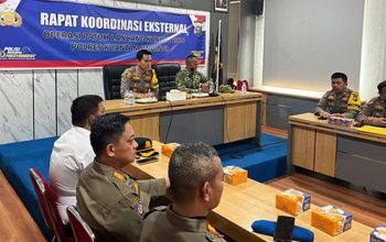 Kapolres Kuansing Pimpin Rapat Eksternal Operasi Patuh Lancang Kuning 2026, Tekankan Sinergi dan Pendekatan Humanis