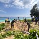 Satgas TMMD ke-130 Kodim 0319/Mentawai Bersama Warga Bersihkan Lingkungan Dusun Kampung