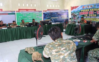 Dansatgas TMMD ke-130 Pimpin Rapat Evaluasi, Pastikan Pembangunan Berjalan Optimal