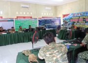 Dansatgas TMMD ke-130 Pimpin Rapat Evaluasi, Pastikan Pembangunan Berjalan Optimal