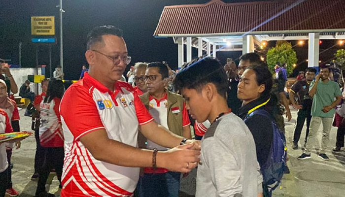 452 Kontingen Porprov XVI Tiba di Mentawai, Polres Siap Kawal Pertandingan