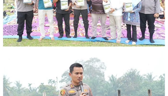 Kapolres Kuansing Dukung Penanaman Jagung Pipil untuk Ketahanan Pangan Nasional