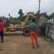 Sampah Proyek Berserakan di Belakang RSUD Mentawai, Pelaksana Diminta Bertanggung Jawab