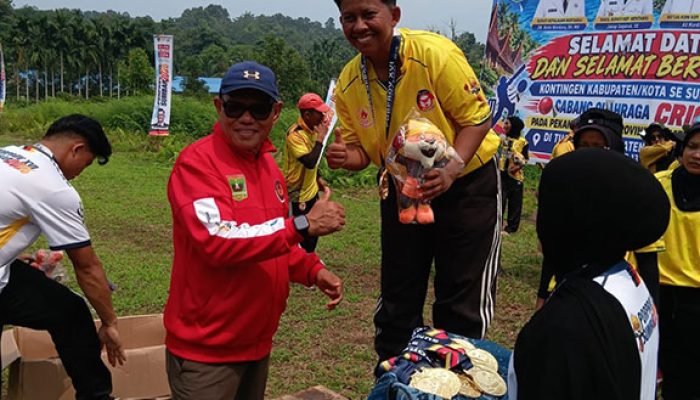Cricket Padang Pariaman Gemilang di Porprov XVI, Sumbang 2 Emas, 2 Perak