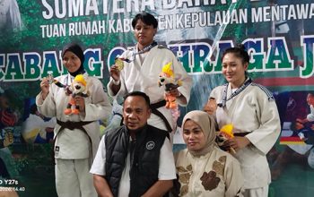 Judo Padang Pariaman Sumbang 4 Medali di PORPROV XVI Sumbar 2026, Aprinaldi Turun Langsung Beri Apresiasi
