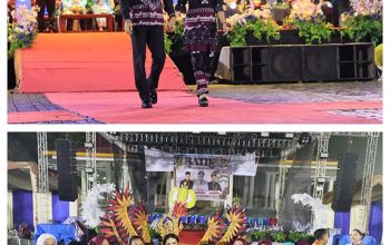 Polres Kuansing Raih Juara 1 Batik Carnival Semarak HUT Kuansing ke-27