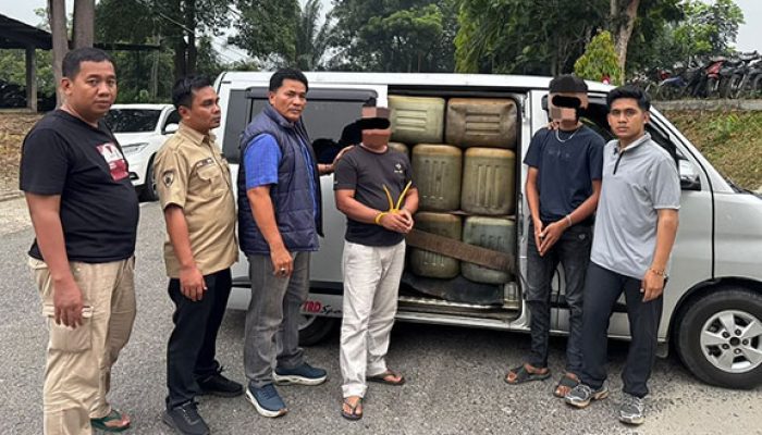 Polres Kuansing Ungkap Dugaan Penyalahgunaan BBM Bersubsidi, 2.400 Liter Pertalite Disita