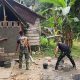 Genjot Pembangunan Tiga Unit MCK di Goisoinan, Satgas TMMD ke-130 Tingkatkan Sanitasi Warga