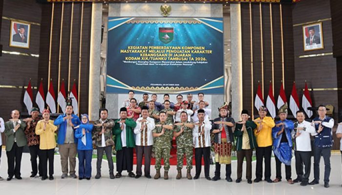 Komunikasi Sosial Kodam XIX/Tuanku Tambusai Jadi Momentum Perkuat Persatuan dan Pembangunan