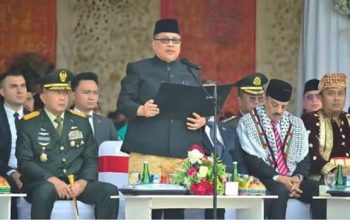 Muhidi Bacakan Ikrar Hari Kesaktian Pancasila, Warnai Peringatan HUT ke-81 Sumatera Barat