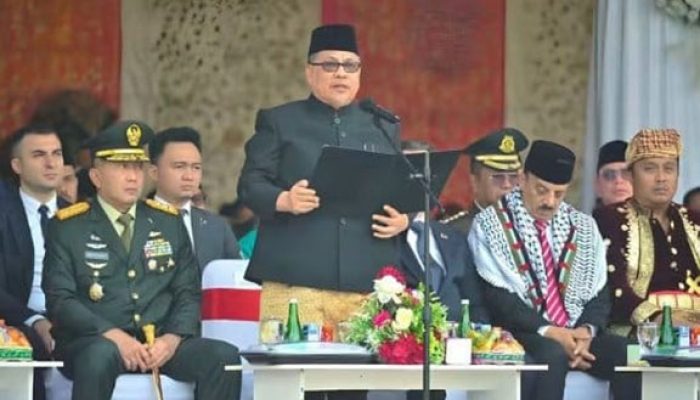 Muhidi Bacakan Ikrar Hari Kesaktian Pancasila, Warnai Peringatan HUT ke-81 Sumatera Barat